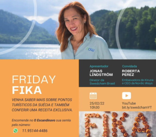 Friday Fika está de volta - com Semla, Kiruna e Kabnekajse!