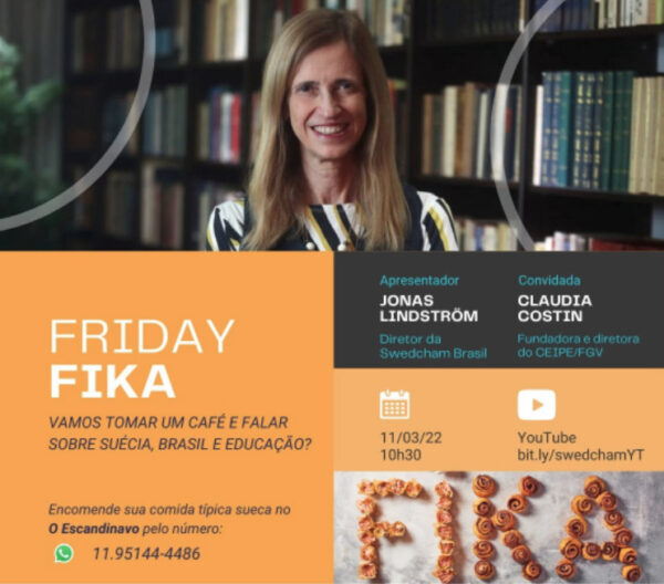 Friday Fika com Claudia Costin