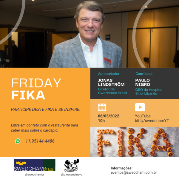 Friday Fika com Paulo Nigro
