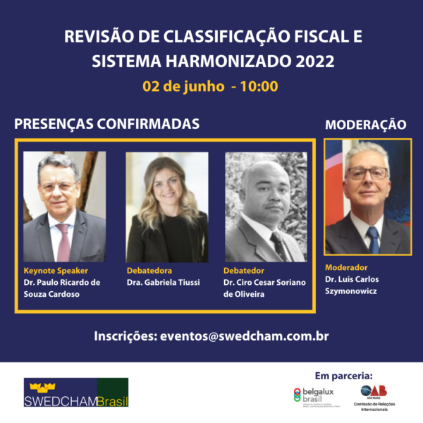 Revisão de Classificação Fiscal e Sistema Harmonizado 2022