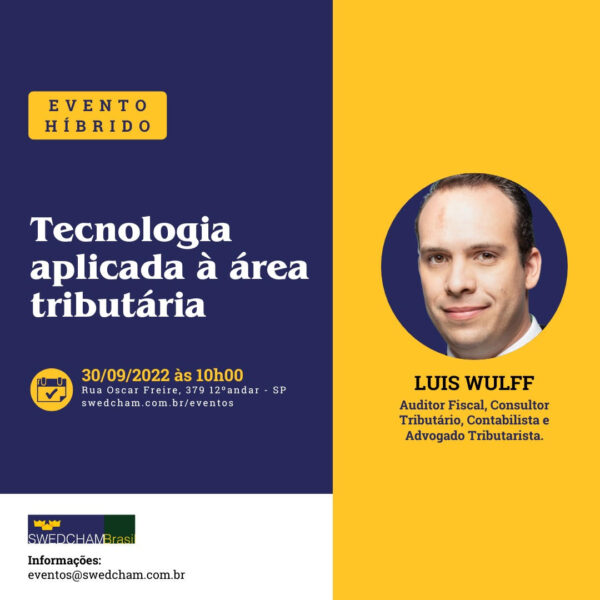 Tecnologia aplicada à área tributária