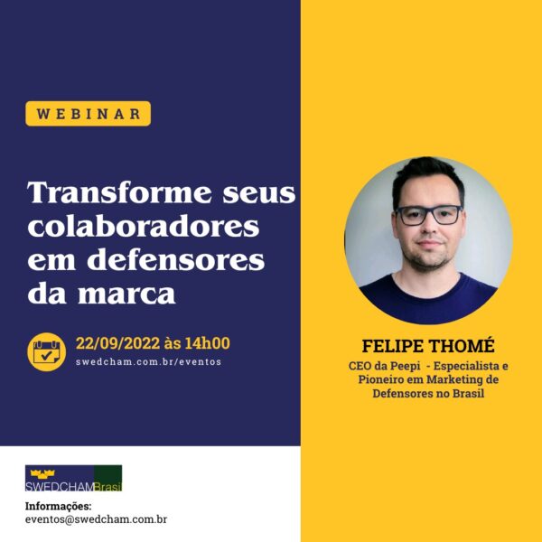 Webinar: Transforme seus colaboradores em defensores da marca 