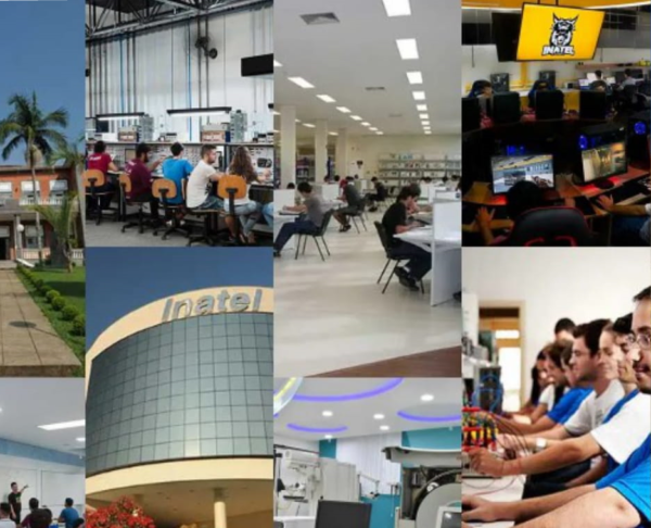 Cursos -  parceria com o Inatel – Instituto Nacional de Telecomunicações