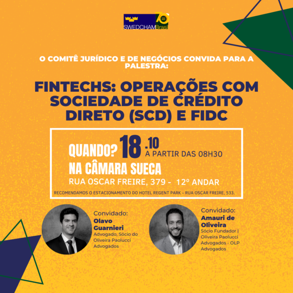 Fintechs: Operações com Sociedade de Crédito Direto (SCD) e FIDC