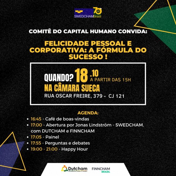 Felicidade pessoal e corporativa - a fórmula do SUCESSO !